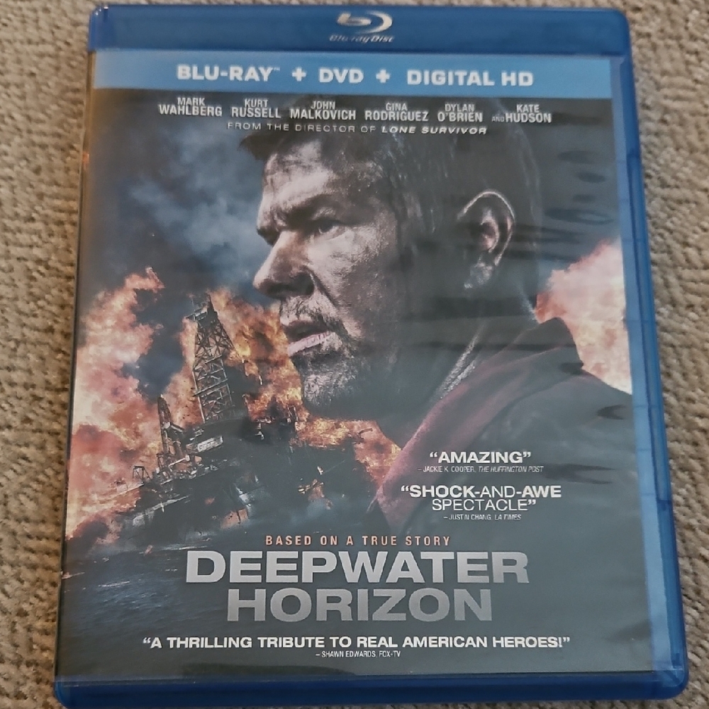 Deepwater Horizon Blu-Ray DVD Digital HD